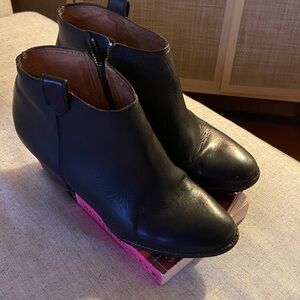 Madewell Black Ankle Boots